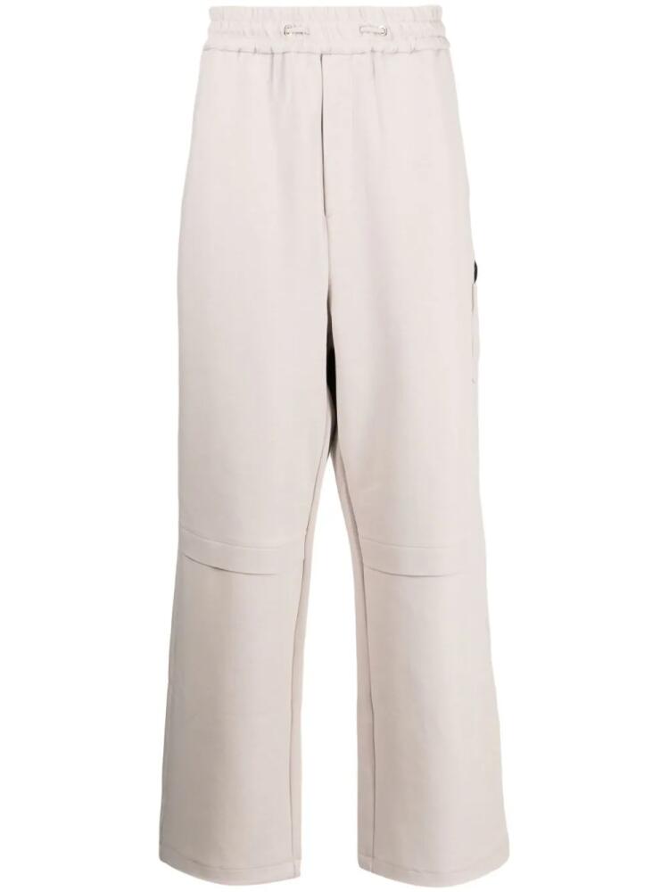 ZZERO BY SONGZIO Panther drawstring cotton track pants - Neutrals Cover