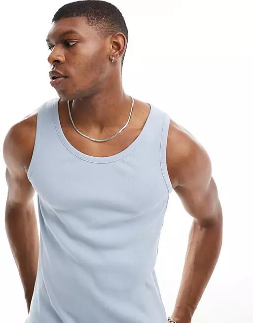 Weekday tank top in light blue Cover