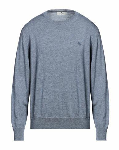 Etro Man Sweater Light blue Wool Cover