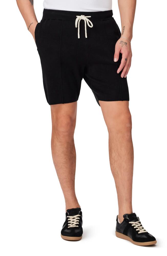 PAIGE Hanser Knit Shorts in Black Cover