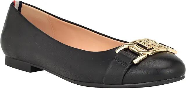 Tommy Hilfiger Gallyne (Black) Women's Flat Shoes Cover