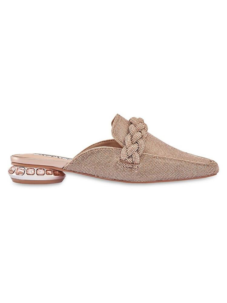 Lady Couture Women's Monaco Embellished Mules - Rose Gold Cover