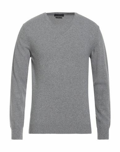 Daniele Fiesoli Man Sweater Grey Wool, Cashmere Cover