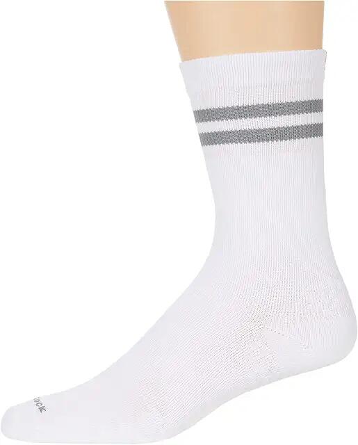 Eurosock Pro Golf Crew Sensory Compression (White) Crew Cut Socks Shoes Cover