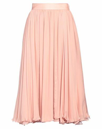 Rochas Woman Midi skirt Pink Silk Cover