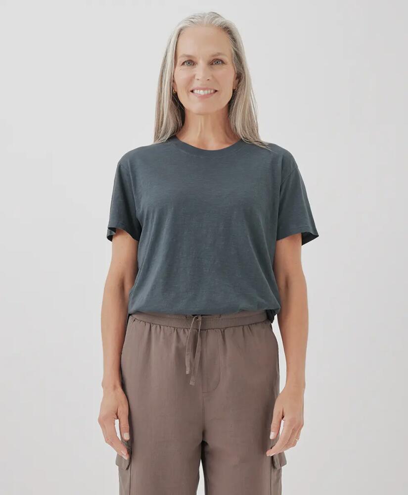 Pact Organic Featherweight Slub Oversized Tee in Ore Cover