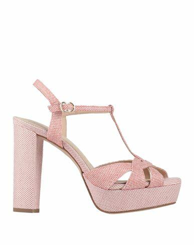 Pedro Miralles Woman Sandals Pink Textile fibers Cover