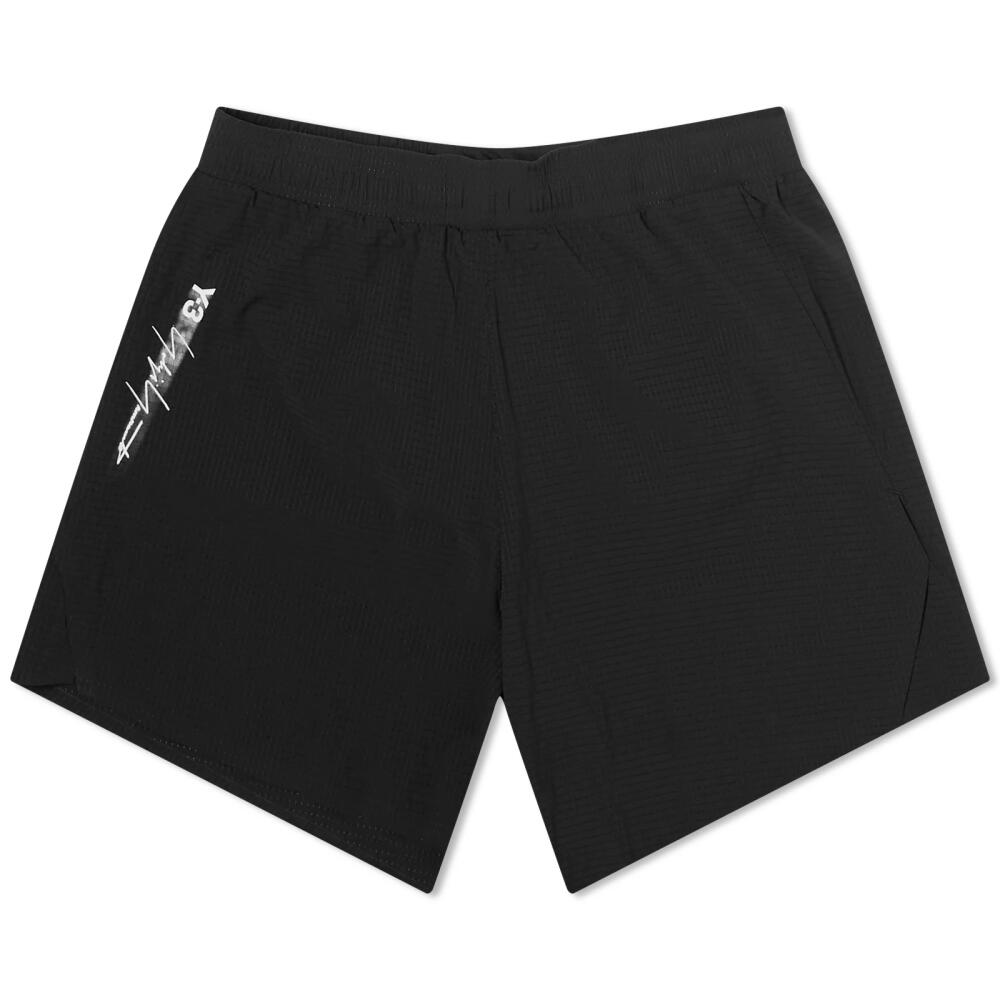 Y-3 Men's Run Shorts in Black Cover