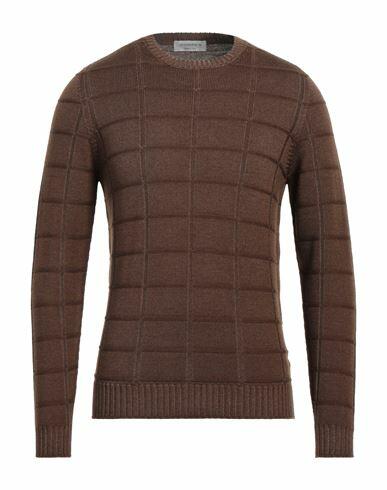 Jeordie's Man Sweater Brown Merino Wool Cover