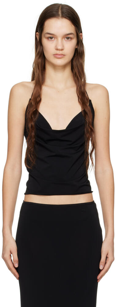 ÉTERNE Black Chloé Tank Top Cover