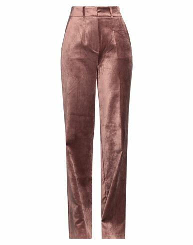 Nenette Woman Pants Pastel pink Cotton, Rayon Cover