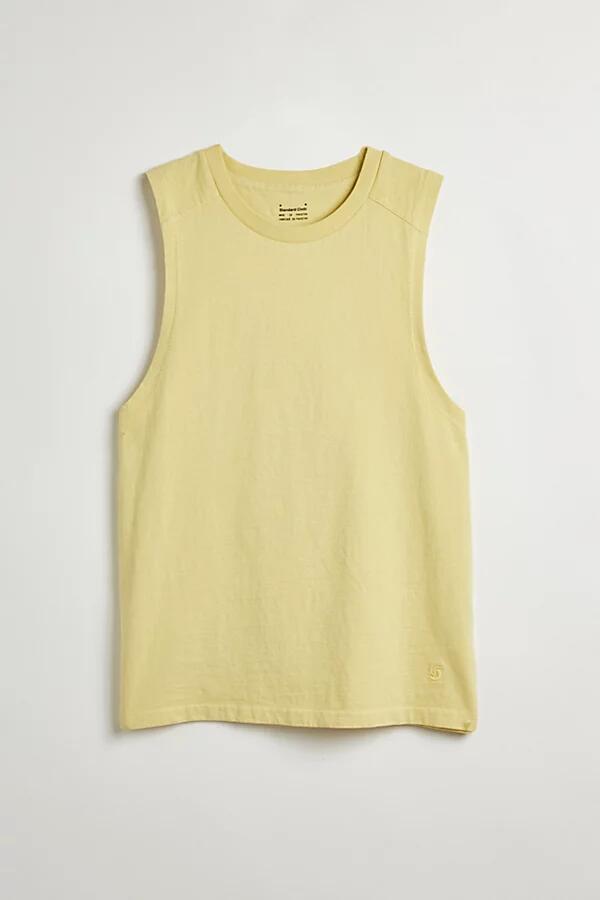 Standard Cloth Jock Tank Top in Yellow Iris Cover