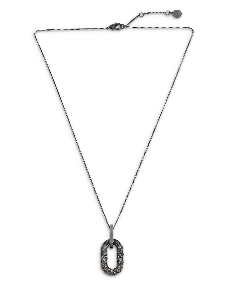 Allsaints Pave Link Pendant Necklace, 22-24 Cover