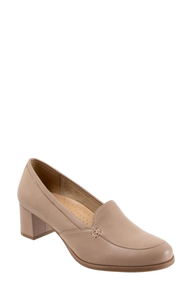 Trotters Cassidy Loafer Pump in Taupe Cover