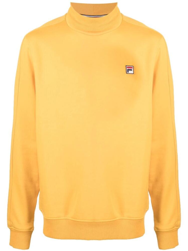 Fila roll-neck jumper - Yellow Cover