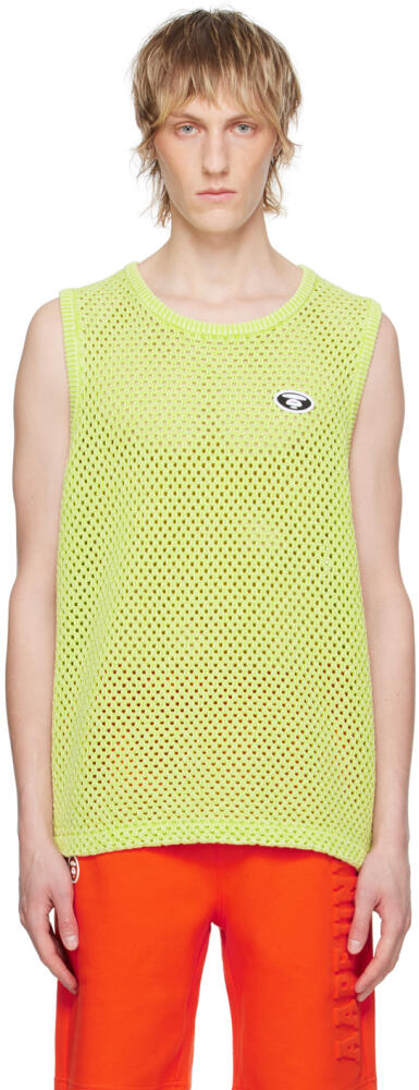 AAPE by A Bathing Ape Green Patch Tank Top Cover