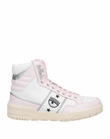 Chiara Ferragni Woman Sneakers Light pink Soft Leather Cover