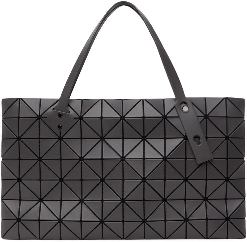 BAO BAO ISSEY MIYAKE Gray Large Rock Matte Tote Cover