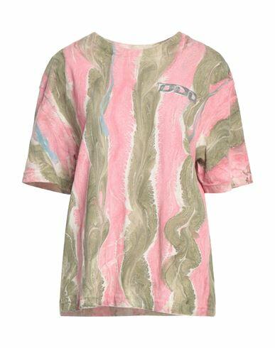 Diesel Woman T-shirt Pink Cotton Cover