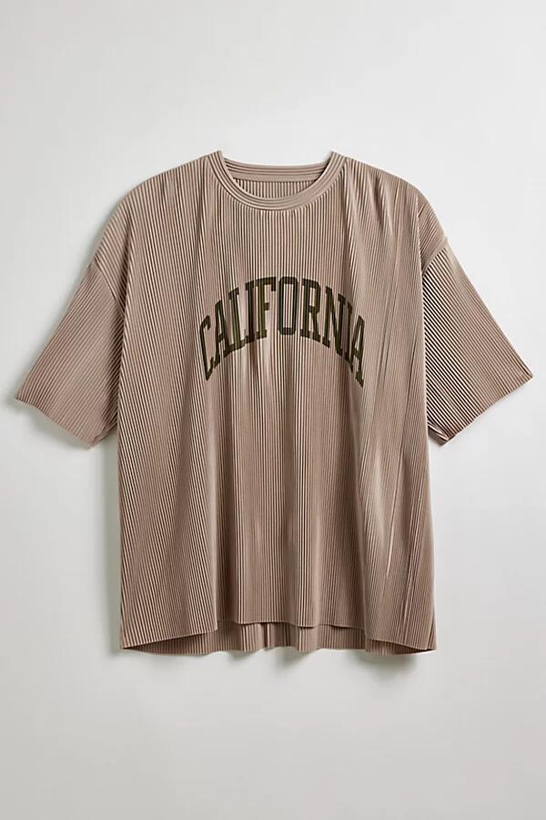 Standard Cloth California Plisse Tee in Grey Cover