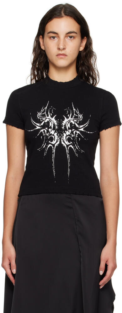 Han Kjobenhavn Black Butterfly T-Shirt Cover