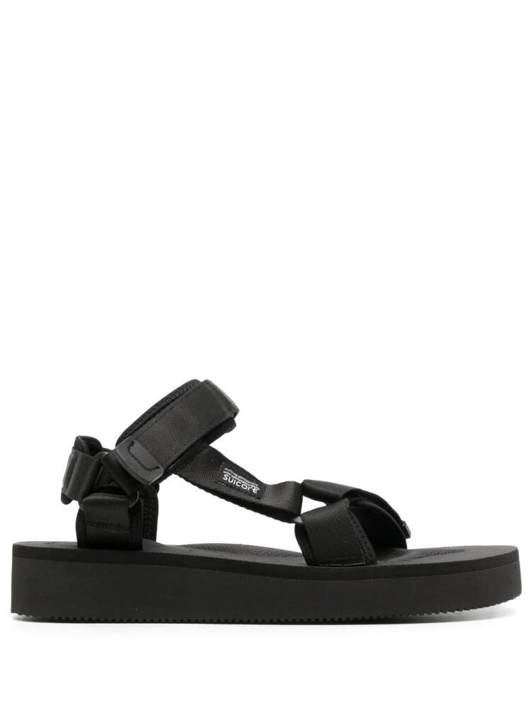 Suicoke DEPA-2PO platform sandals - Black Cover