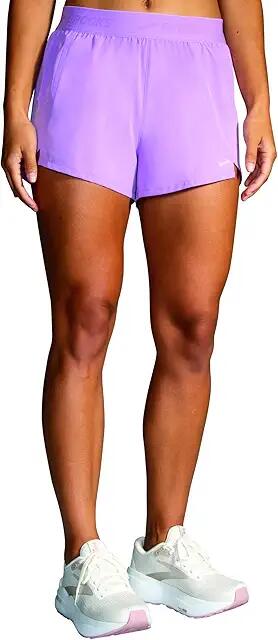 Brooks Chaser 3 Shorts (Bright Orchid) Women's Shorts Cover