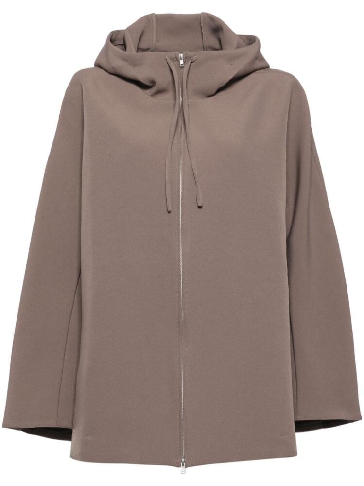 JNBY hooded oversized jacket - Brown Cover