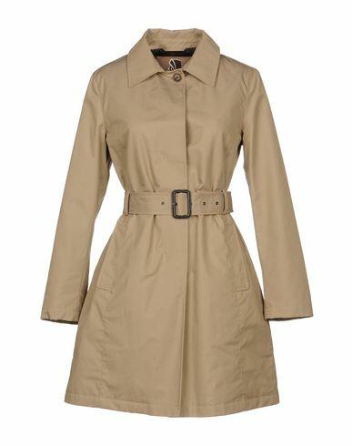 Sealup Woman Overcoat & Trench Coat Sand Cotton, Polyamide, Polyurethane Cover