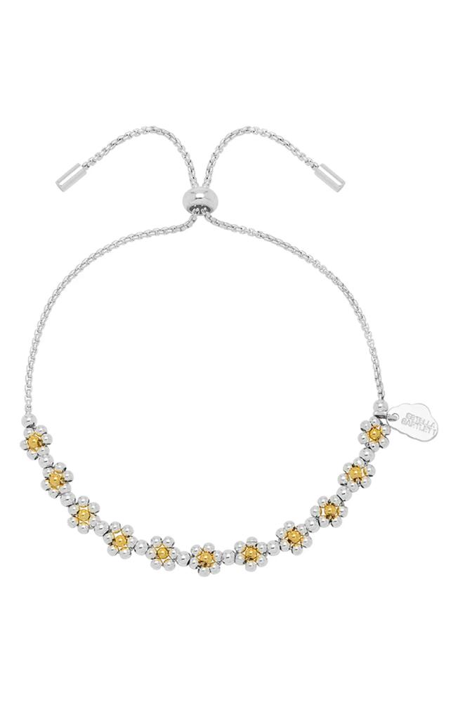 Estella Bartlett Amelia Daisy Chain Bracelet in Gold And Silver Cover