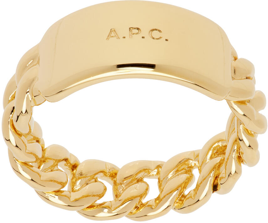 A.P.C. Gold Darwin Ring Cover