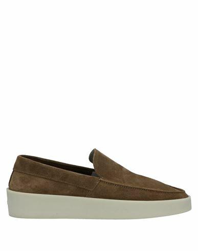 Fear Of God Man Loafers Khaki Soft Leather Cover