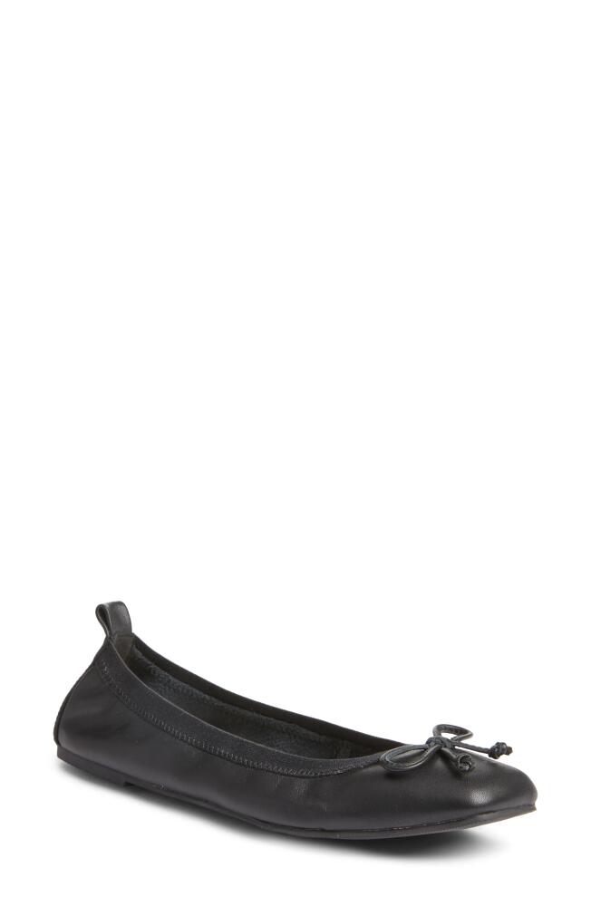 Yosi Samra Caroline Foldable Ballet Flat in Black Cover