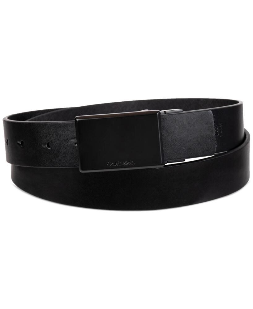 Calvin Klein Men's Reversible Belt - Black/black Cover