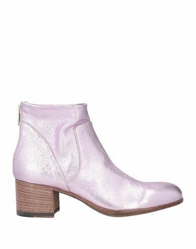 Pantanetti Woman Ankle boots Pink Leather Cover