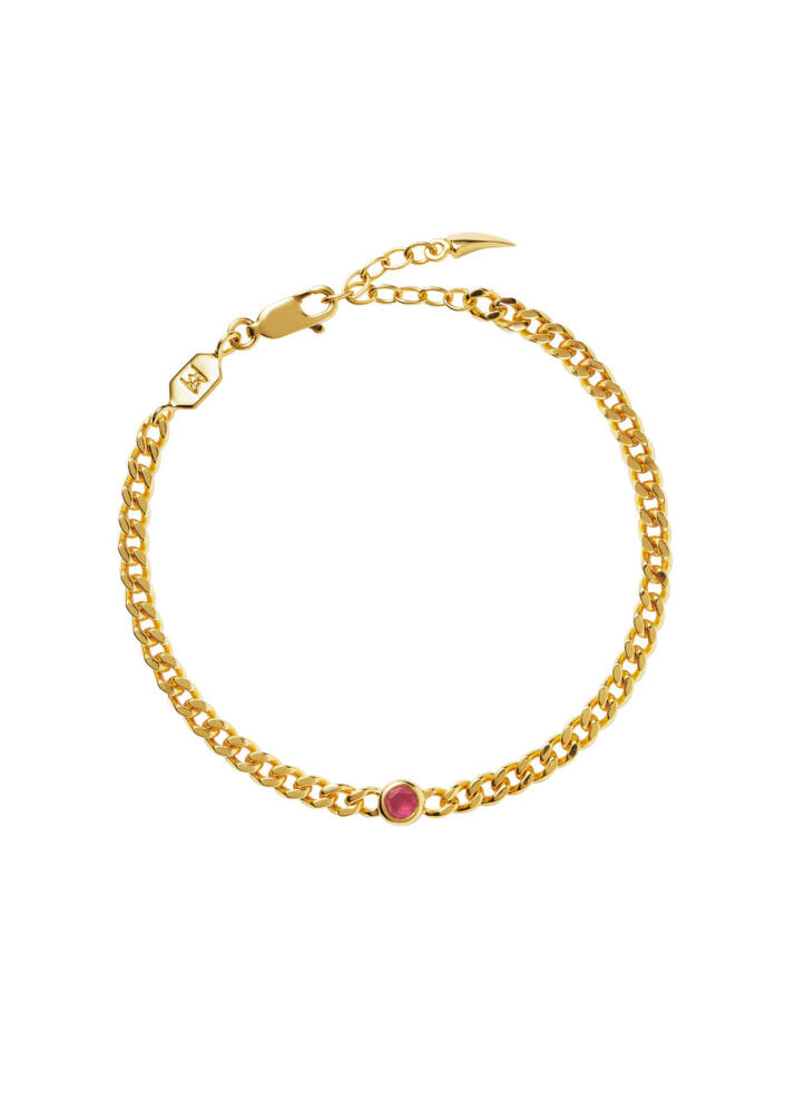 Missoma October Birthstone 18kt Gold Vermeil Bracelet Cover