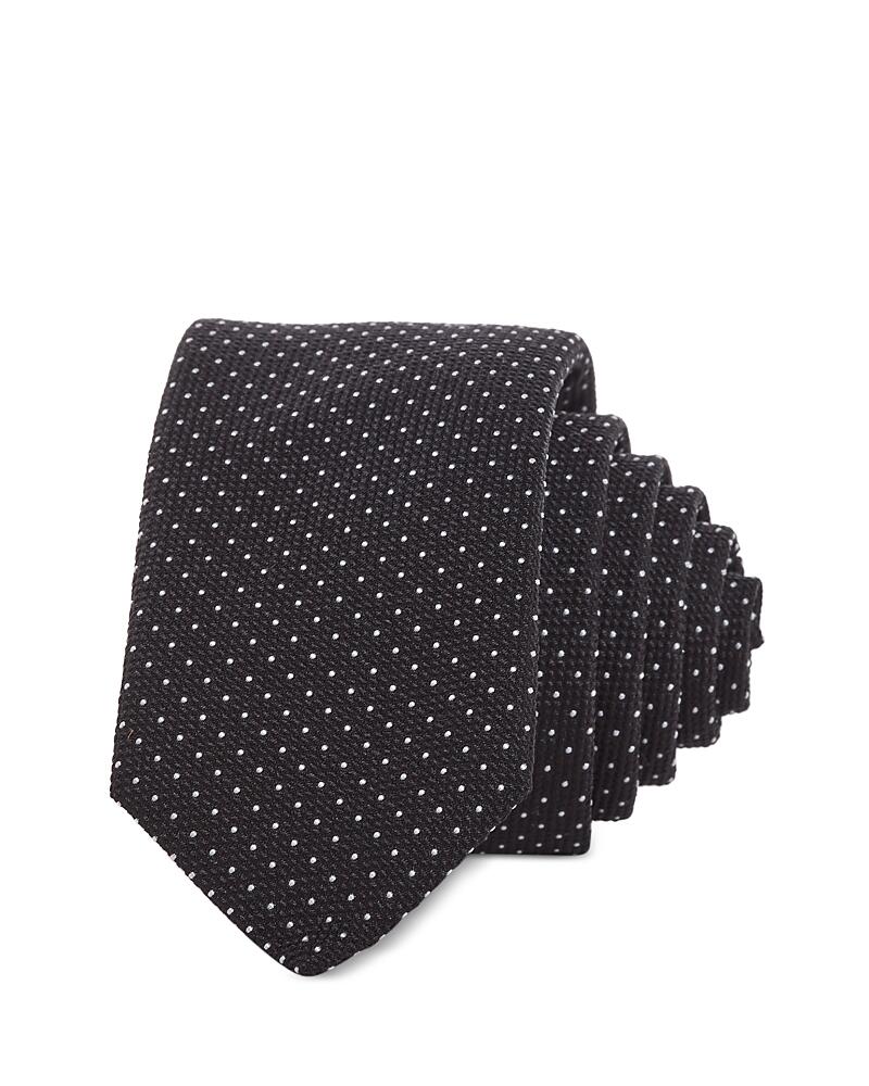 Hugo Micro Dot Silk Skinny Tie Cover