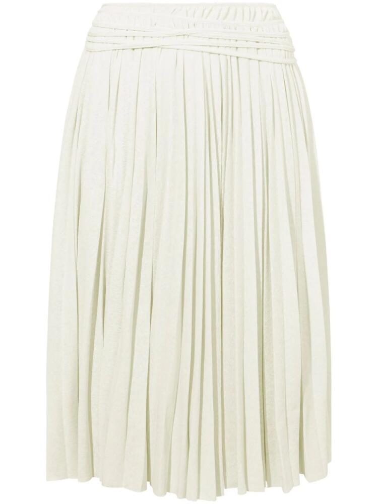 Proenza Schouler Margo pleated midi skirt - Neutrals Cover