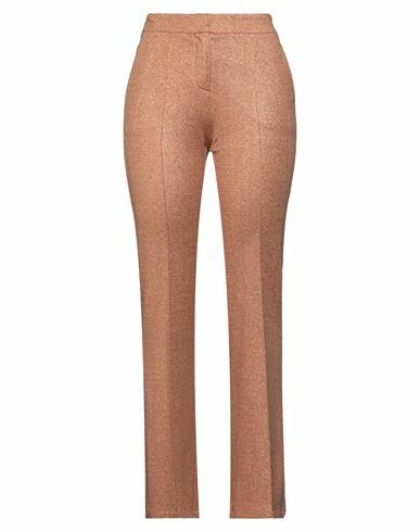 Siyu Woman Pants Bronze Viscose, Polyamide, Polyester Cover