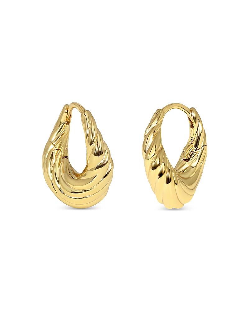 Jackie Mack Designs Muse Textured Graduated Hoop Earrings Cover