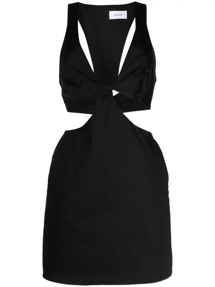 BONDI BORN V-neck sleeveless dress - Black Cover