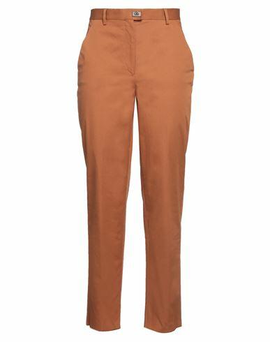 Ferragamo Woman Pants Tan Cotton, Elastane Cover