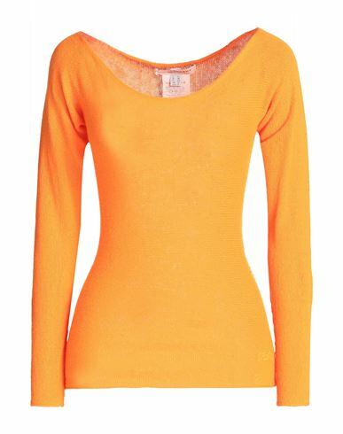 Philosophy Di Lorenzo Serafini Woman Sweater Orange Virgin Wool, Cashmere Cover