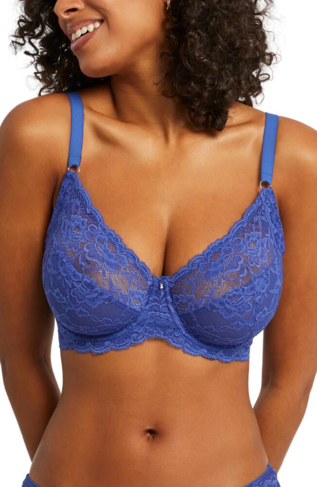 Montelle Intimates Montelle Intimate Muse Full Cup Lace Bra in Sapphire Cover