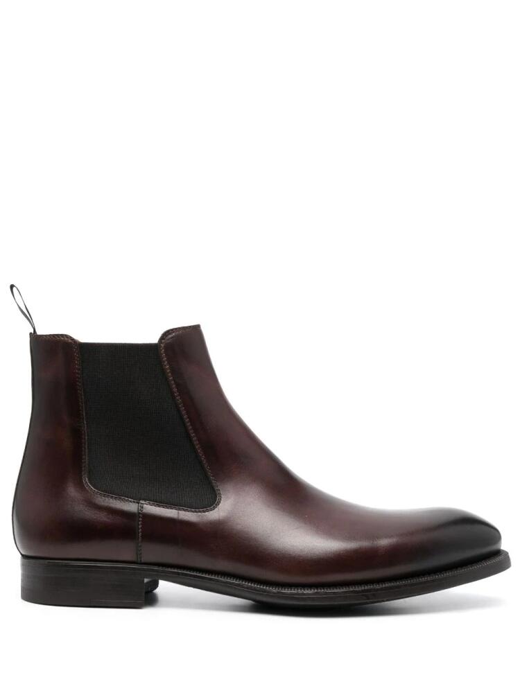 Magnanni elasticated-panel Chelsea boots - Brown Cover