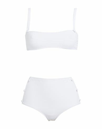 L' Autre Chose Woman Bikini White Polyamide, Elastane Cover