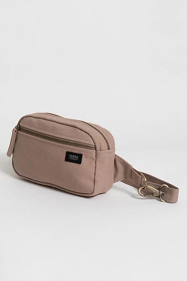 Terra Thread Organic Cotton Canvas Fanny Pack in Beige Cover