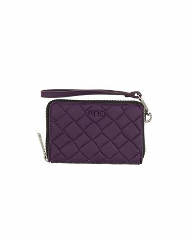 Gum Design Woman Wallet Purple Recycled PVC Cover