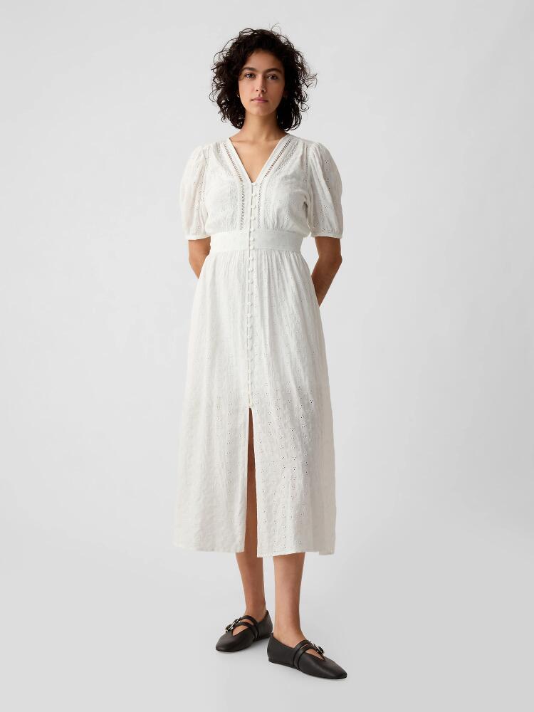 Gap Eyelet Maxi Dress Cover