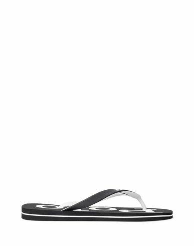 Polo Ralph Lauren Bolt Logo Flip-flop Man Thong sandal Black Rubber Cover